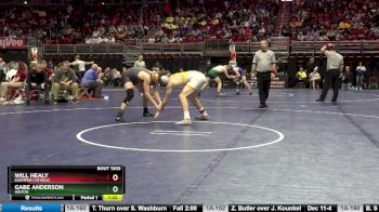 1A-170 lbs Cons. Round 2 - Will Healy, Kuemper Catholic vs Gabe Anderson, Hinton