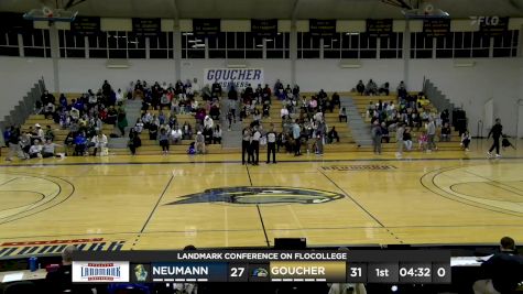 Replay: Neumann vs Goucher | Nov 12 @ 7 PM