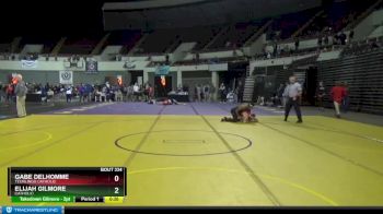 145 Elite Varsity Cons. Round 2 - Gabe Delhomme, Teurlings Catholic vs Elijah Gilmore, Catholic