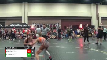 101 lbs Round 5 (6 Team) - Brady Gifford, Panhandle All-Stars vs Asher Cisar, Ares