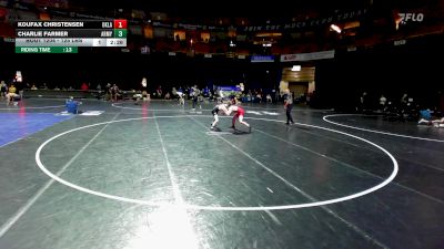 125 lbs Consi Of 16 #1 - Koufax Christensen, Oklahoma vs Charlie Farmer, Army