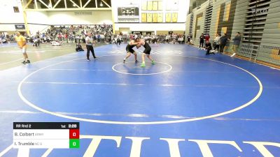 285A lbs Rr Rnd 2 - Brady Colbert, Army West Point vs Isaac Trumble, NC State