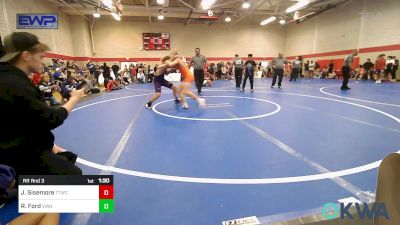 110 lbs Rr Rnd 3 - Jett Sisemore, Team Tulsa Wrestling Club vs Rocky Ford, Vian Wrestling Club