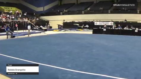 Robbie Grangetto - Floor - 2021 USA Gymnastics Development Program National Championships