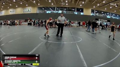 100 lbs Round 1 (6 Team) - Dane Avery, SouthWest Elite vs Brendon Barnett, Quest