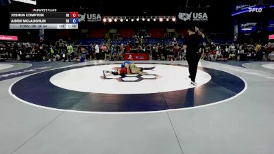 150 lbs Cons. Rd Of 64 - Joshua Compton, OK vs Aiden McLaughlin, CO