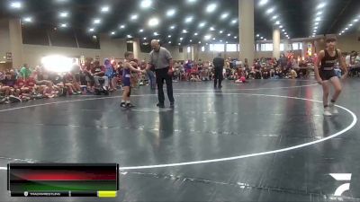 90 lbs Champ Round 1 (16 Team) - Coleman Morgan, North Desoto Wrestling Academy vs John Fulbright, Team Arkansas