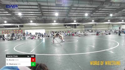 100 lbs Quarterfinal - Saluna Acuna, Hawkeye WC vs Madelyn Medrano, Springdale Elite Wrestling Club