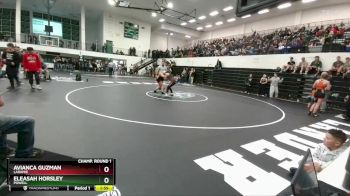 115 lbs Champ. Round 1 - Avianca Guzman, Laramie vs Eleasah Horsley, Powell