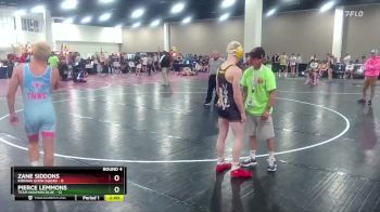 120 lbs Round 4 (6 Team) - Zane Siddons, Indiana Goon Squad vs Pierce Lemmons, Team Nauman Blue