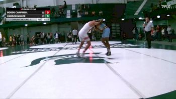 165 lbs Champ. Round 1 - Carson Miller, Kent State vs Boede Campbell, Ohio State