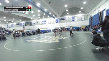 110 lbs Cons. Round 5 - Isabella Ramirez, San Fernando vs Rosalinda Santos-Martinez, Imperial
