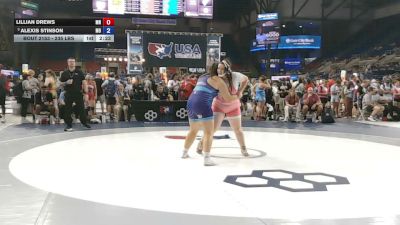 235 lbs Cons. Rd Of 16 - Lillian Drews, Minnesota vs Alexis Stinson, Missouri