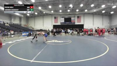 160 lbs Semifinals (4 Team) - Peter Bell, John H Glenn HS vs Abdeen Zaggout, Unatego-Unadilla Valley-Franklin