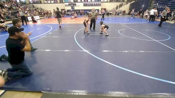 76 lbs Quarterfinal - ZAYNE DODSON, Fayetteville Youth Wrestling Club vs Graeden Trudell, Apache Youth Wrestling