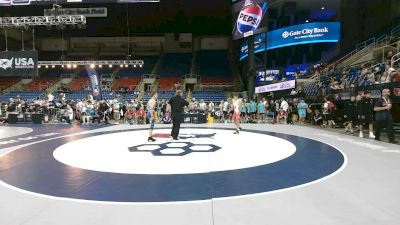 120 lbs Champ. Rd Of 128 - Clint Thompson, Nebraska vs Jacob Naylor, Maryland