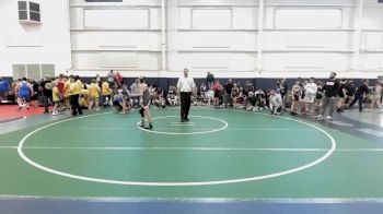 90 lbs Quarterfinal - Boe Alton, WV Lunatics-MS vs Mason Ouellette, Carrollton Warrior-MS