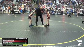 52 lbs 7th Place Match - Lincoln Sayers, Northwest Red Crushers vs Leeson Belka, Martin Mean Machine