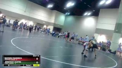 106 lbs Round 3 (16 Team) - Jeremiah Austin, Funky Monkey vs Bayden Fandrich, Montana Senior