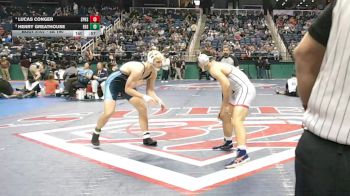 5A 190 lbs Cons. Round 1 - Henry Greathouse, Enka High School vs Lucas Conger, South Point High School