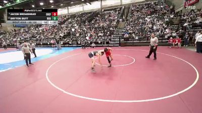 4A 150 lbs Champ. Round 1 - Jacob Broadhead, Crimson Cliffs vs Bryton Butt, Ridgeline