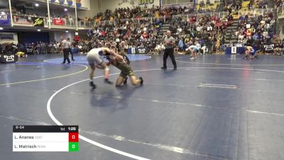 152 lbs R-64 - Luke Ananea, Central Mountain vs Logan Matrisch, Penn Trafford