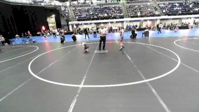 5th - 6th grade - 86 Quarters - Lincoln Miller, Ubasa Wrestling Academy vs Abel Fisher, Sebolt Wrestling Academy