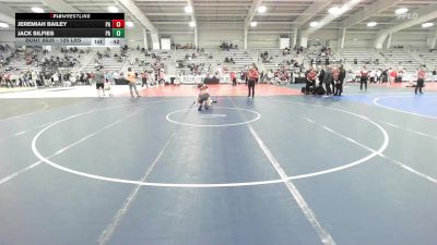 126 lbs Consi Of 8 #1 - Jeremiah Bailey, PA vs Jack Silfies, PA
