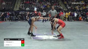 165 lbs Consolation - Zack Velasquez, Northern Illinois vs Jake Stiles, Oklahoma
