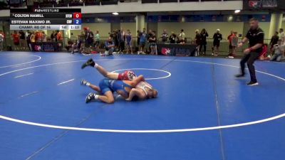 100 lbs Champ. Rd Of 16 - Colton Hamill, X-Factor Elite Wrestling vs Estevan Maximo Jr., Cyclones Wrestling & Fitness