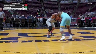 215 lbs Consi 1 - Deakon Snavely, Chambersburg vs Will White, Cedar Cliff