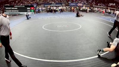 D 1 175 lbs Quarterfinal - Caleb Shartle, St. Paul`s vs Wyatt Huling, Brother Martin