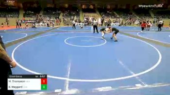 123 lbs Consolation - Mia Thompson, R.A.W. vs Brooklynn Maggard, Skiatook Bulldog Wrestling