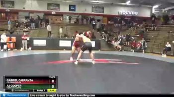 285 lbs Quarterfinal - Aj Cooper, Fort Hays State vs Gabriel Carranza, Colorado Mesa