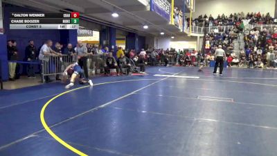 139 lbs Consy 5 - Dalton Wenner, Cranberry vs Chase Boozer, Muncy