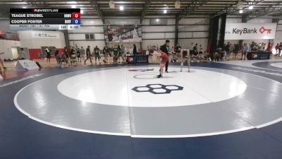 57 kg Cons. Rd Of 64 - Teague Strobel, Blue & Gold Wrestling Club vs Cooper Foster, Boone RTC