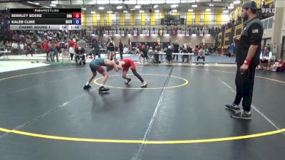 105 lbs Champ. Round 1 - Berkley Boeke, Sebolt Wrestling Academy vs Kaleb Cline, Dardanes Trained