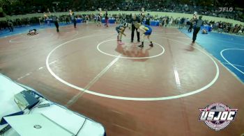 120 lbs Round Of 16 - Andrew Thornhill, Noble Takedown Club vs Trystin Kibble, Highlander Youth Wrestling