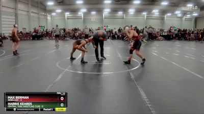 106 lbs Round 3 (8 Team) - Max Berman, Rebellion vs Harris Keares, Central York Wrestling Club