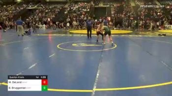 110 lbs Quarterfinal - Braxton Bruggeman, Gretna Youth Wrestling vs Micah DeLand, Wray