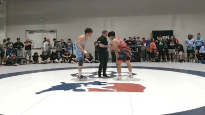 97 kg Champ. Rd Of 32 - Dennis Iraheta, California vs Robert Platt, Tar Heel Wrestling Club