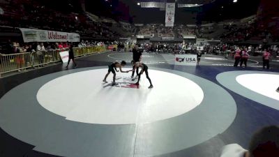 105 lbs Cons. Sub-quarters - Dylan Toy, LAWC vs Jalon Samonte, Fremont Warriors Wrestling Club