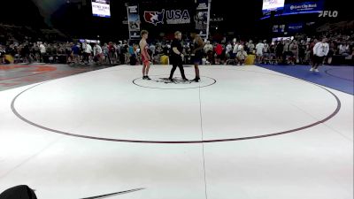 144 lbs Rnd Of 128 - Tommy Barnes, KS vs Monty Hall, OK