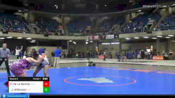 190 lbs Round 2 - Jocelyn Wilkinson, Wauconda High School vs Sofia De La Sancha, Morton