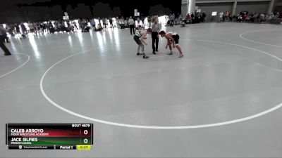 120 lbs Cons. Round 3 - Jack Silfies, Pennsylvania vs Caleb Arroyo, Moen Wrestling Academy