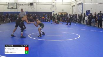 126 lbs Prelims - Vicente Mosqueda, Watsonville vs Mateo Sandez, Dela Salle Of Concord