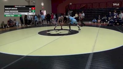 165 lbs Cons. Round 2 - Phillip Antico, Keiser University vs Ajani Redwood, The Citadel