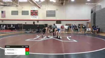 145 lbs Consolation - Justin McCauley, Solanco vs Aiden Robinson, Elizabethtown