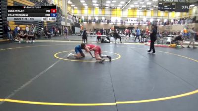 100 lbs Quarters - Luke Walsh, Powerhouse Wrestling Club vs Cole Wibholm, Team Valley Wrestling Club