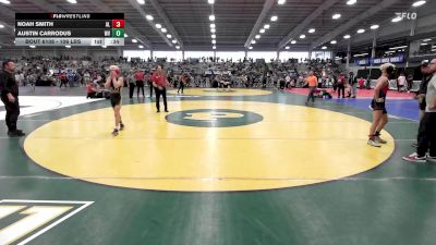 106 lbs Consi Of 64 #1 - Noah Smith, AL vs Austin Carrodus, WV